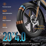 Load image into Gallery viewer, URLIFE T5 20*4.0 Inch Fat Tire Electric Bike