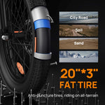 Load image into Gallery viewer, URLIFE E20 20*3.0 Fat Tire Commuting Electric Bike