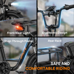 Load image into Gallery viewer, URLIFE E20 20*3.0 Fat Tire Commuting Electric Bike