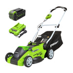 Load image into Gallery viewer, 40V 16" Cordless Battery Push Lawn Mower w/ 4.0Ah Battery & Charger, LM1604