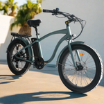 Load image into Gallery viewer, Step Over 24x3 - 52v 750W Beach Cruiser Electric Bike