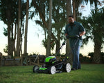 Load image into Gallery viewer, Pro 80V 21" Brushless Push Lawn Mower w/ (2) 2.0Ah Batteries & Rapid Charger