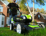 Load image into Gallery viewer, Pro 80V 21" Brushless Push Lawn Mower w/ (2) 2.0Ah Batteries & Rapid Charger