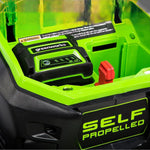 Load image into Gallery viewer, 40V 21" Cordless Battery Self-Propelled Lawn Mower: 5.0 Ah USB Battery and Charger, LM2104S