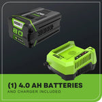 Load image into Gallery viewer, 80V 21" Cordless Battery 3-in-1 Self-Propelled Lawn Mower w/ 4.0Ah Battery & Charger, LM2138S