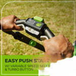 Load image into Gallery viewer, RENEWED 80V 21" Cordless Battery 4-in-1 Self-Propelled Lawn Mower: (1) 4.0 Ah, (1) 2.0 Ah Battery and Rapid Charger, LM2118S
