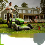 Load image into Gallery viewer, OPEN BOX 80V 21" Cordless Battery 4-in-1 Self-Propelled Lawn Mower: 4.0 Ah: 2.0 Ah Battery and Rapid Charger, LM2118S