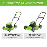 Load image into Gallery viewer, Replacement Blade for Select 19'' Greenworks Lawn Mowers