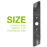 Load image into Gallery viewer, 10" Replacement Lawn Mower Dual Blades for 25302