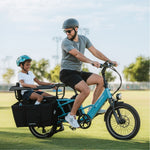 Load image into Gallery viewer, XPedition2 Raindrop Blue Dual-Battery eBike