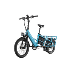 Load image into Gallery viewer, XPedition2 Raindrop Blue Dual-Battery eBike