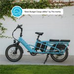 Load image into Gallery viewer, XPedition2 Raindrop Blue Dual-Battery eBike