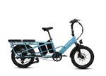 Load image into Gallery viewer, XPedition2 Raindrop Blue Dual-Battery eBike