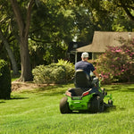 Load image into Gallery viewer, REFURBISHED 80V 42" Cordless Battery CrossoverZ Zero Turn Lawn Mower w/ Six (6) 5.0Ah Batteries and Three (3) Dual Port Turbo Chargers, CRZ4281