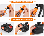 Load image into Gallery viewer, 21V Cordless Car Washer – 6-in-1 Nozzle & Dual Batteries