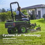 Load image into Gallery viewer, 80V 54" MaximusZ Zero Turn Riding Mower with (2) 16.0 Ah and (4) 4.0 Ah Batteries and 1.5kW Charger, MZ5481