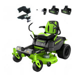 Load image into Gallery viewer, RENEWED 80V 42" Cordless Battery CrossoverZ Zero Turn Lawn Mower, (6) 5.0Ah Batteries and Chargers, CRZ4281