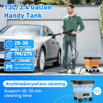 Load image into Gallery viewer, MYPIN 660 PSI Cordless Pressure Washer – 3.4-Gal Folding Tank & 7 Pressure Levels