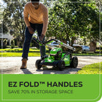 Load image into Gallery viewer, OPEN BOX 80V 21" Cordless Battery 4-in-1 Self-Propelled Lawn Mower: 4.0 Ah Battery and Charger, LM2108S