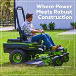 Load image into Gallery viewer, 80V 54" MaximusZ Zero Turn Riding Mower with (2) 16.0 Ah and (1) 4.0 Ah Batteries and 1.5kW Charger, MZ5481