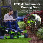 Load image into Gallery viewer, 80V 54" MaximusZ Zero Turn Riding Mower with (2) 16.0 Ah and (1) 4.0 Ah Batteries and 1.5kW Charger, MZ5481
