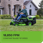 Load image into Gallery viewer, 60V 30" CrossoverT Riding Lawn Tractor, Bagger Included, (4) 8.0 Ah (1) 20.0Ah Batteries and 600-Watt Charger, CRT3062