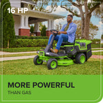 Load image into Gallery viewer, 60V 30" CrossoverT Riding Lawn Tractor, Bagger Included, (4) 8.0 Ah (1) 20.0Ah Batteries and 600-Watt Charger, CRT3062