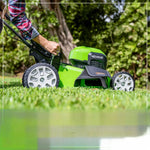 Load image into Gallery viewer, 40V 21" Cordless Battery Self-Propelled Lawn Mower: (2) 4.0 Ah USB Batteries and Charger, LM2124S