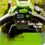 Load image into Gallery viewer, 60V 21" Cordless Battery Self-Propelled Lawn Mower w/ Two (2) 4.0Ah Batteries & Dual Port Charger, LM2116S