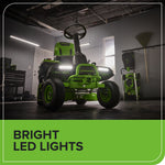 Load image into Gallery viewer, 60V 30" CrossoverT Riding Lawn Tractor, Bagger Included, (4) 8.0 Ah (1) 20.0Ah Batteries and 600-Watt Charger, CRT3062