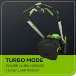 Load image into Gallery viewer, 60V 25" Cordless Battery Dual Blade Self-Propelled Lawn Mower w/ Two (2) 4.0Ah Batteries & Dual-Port Charger, LM2516S