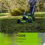 Load image into Gallery viewer, OPEN BOX 60V 21" Cordless Battery Self-Propelled Lawn Mower: (2) 4.0 Ah Batteries and Dual-Port Charger, LM2116S