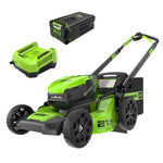 Load image into Gallery viewer, 80V 21" GEN 2 Cordless Battery 4-in-1 Push Lawn Mower (Auto Switch): 4.0 Ah Battery and Charger, LM2118