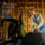 Load image into Gallery viewer, 80V 42" Cordless Battery CrossoverT Riding Lawn Mower w/ Six (6) 5.0Ah Batteries and Three (3) Dual Port Turbo Chargers, CRZ4281