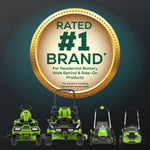 Load image into Gallery viewer, 60V 19" Cordless Battery Push Lawn Mower w/ 5.0Ah Battery & Charger, LM1906