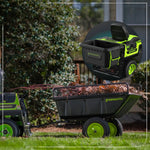 Load image into Gallery viewer, 60V 30” CrossoverT Riding Lawn Tractor with (2) 8.0 Ah, (2) 4.0 Ah Batteries & 600-Watt Charger, CRT3061
