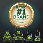 Load image into Gallery viewer, 60V 30" CrossoverT Riding Lawn Tractor 3PC Combo Kit, Two 8.0 Ah Batteries, Two 4.0 Ah Batteries, One 2.5 Ah Battery and Two Chargers