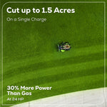 Load image into Gallery viewer, 60V 42" Electric CrossoverZ Zero Turn Mower with (4) 8 Ah Batteries and (2) Dual-Port Turbo Chargers, CRZ4262
