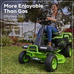 Load image into Gallery viewer, 60V 30" CrossoverT Riding Lawn Tractor 3PC Combo Kit, Two 8.0 Ah Batteries, Two 4.0 Ah Batteries, One 2.5 Ah Battery and Two Chargers