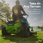 Load image into Gallery viewer, 60V 42" Electric CrossoverZ Zero Turn Mower with (4) 8 Ah Batteries and (2) Dual-Port Turbo Chargers, CRZ4262