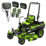 Load image into Gallery viewer, 60V 60" MaximusZ Zero Turn: (2) 20.0 Ah, (4) 8.0 Ah Batteries and 1.5kW Charger, MZ6061