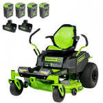 Load image into Gallery viewer, 60V 42" Electric CrossoverZ Zero Turn Mower with (4) 8 Ah Batteries and (2) Dual-Port Turbo Chargers, CRZ4262