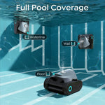 Load image into Gallery viewer, (2026 new)Talosbo C1 Cordless Robotic Pool Vacuum Cleaner with Wall &Waterline Cleaning, for Inground Pools Up to 1615 sq.ft, 180 Min,Dual Filtration, Smart Navigation, App Support