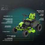 Load image into Gallery viewer, 80V 42" CrossoverT Riding Lawn Tractor : (4) 6.0 Ah Batteries and 600-Watt Charger, CRT4282