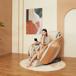 Load image into Gallery viewer, DCore 2 - Made in Japan Ultra Premium Massage Chair w/ Oak Side Panels