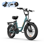 Load image into Gallery viewer, URLIFE E20 20*3.0 Fat Tire Commuting Electric Bike