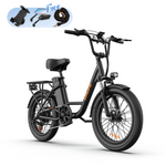 Load image into Gallery viewer, URLIFE E20 20*3.0 Fat Tire Commuting Electric Bike