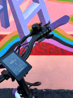 Load image into Gallery viewer, Custom Purple Rain 750 w Electric Folding eBike 20x3 Fat tire electric bike