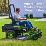 Load image into Gallery viewer, 80V 54" MaximusZ Zero Turn Riding Mower: (2) 16.0 Ah and (4) 6.0 Ah Batteries and 1.5kW Charger, MZ5481