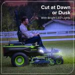 Load image into Gallery viewer, 80V 54" MaximusZ Zero Turn Riding Mower: (2) 16.0 Ah and (4) 6.0 Ah Batteries and 1.5kW Charger, MZ5481